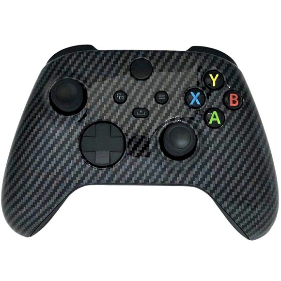 Custom Microsoft Xbox Series X / S Wireless Controller - Glossy Carbon Fiber - Picture 1 of 8